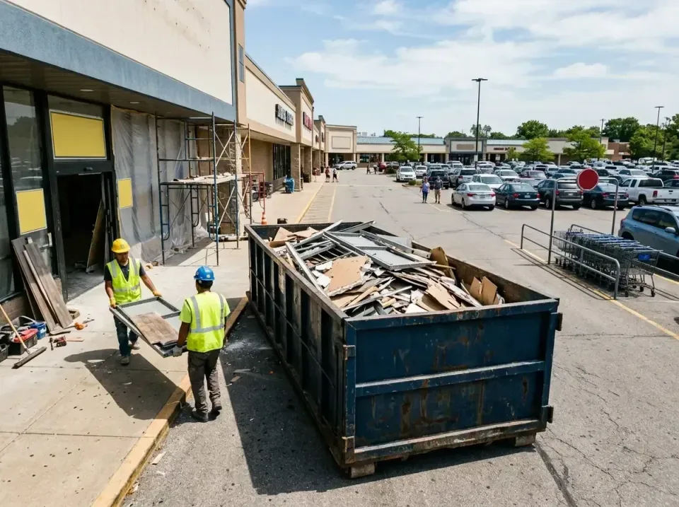 retail-store-renovation-debris-003 — frequently asked questions, Roll-off Dumpster Rentals in Tilton, IL